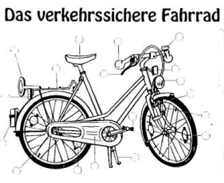Das verkehrssichere Fahrrad